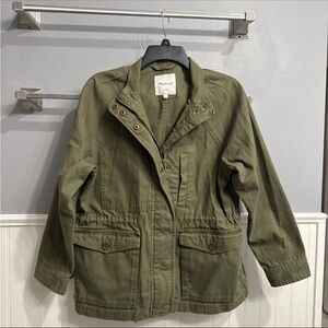Madewell Girls' Olive Utility Jacket